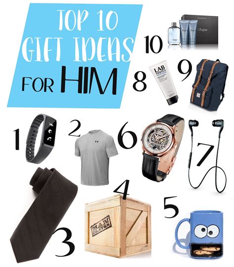 Gift ideas for him 